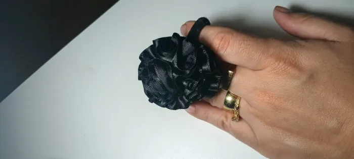 Xuxinhas de Cabelo com Laço Flor em Gorgorão , Lindas e Resistentes!