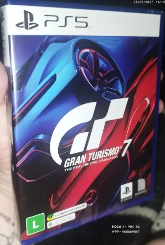 Jogo de Ps5 - Gran Turismo 7 (Lacrado)