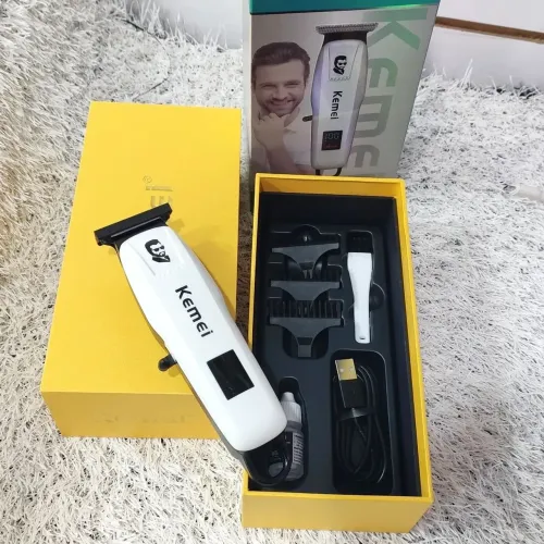 Máquina De Cortar Cabelo E Barba Kemei Km-pg232 - Nova Na Caixa