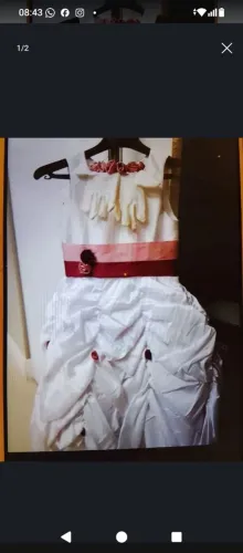 Vestido de festa infantil