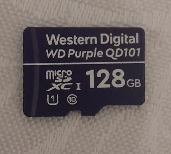 Cartão de memória 128gb Western Digital Purple. Kit Com 25 Pçs