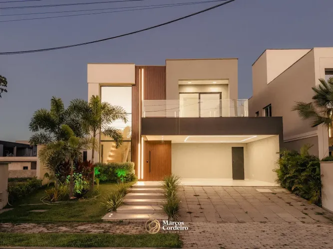 Casa No Terras Alphaville Ceará mobiliada em Cidade Alpha - Eusébio - CE