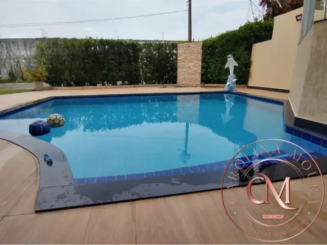 Condomínio Green Ville 2 - Casa com 5 suítes, banheira, sauna, piscina. (porteira fechada)