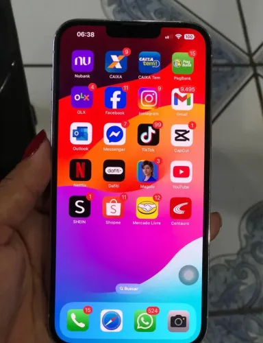 iPhone 13 Pro Max 128gb estado de novo 