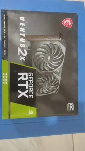 Vende-se placa de vídeo MSI geforce RTX 3060 de 12 GB