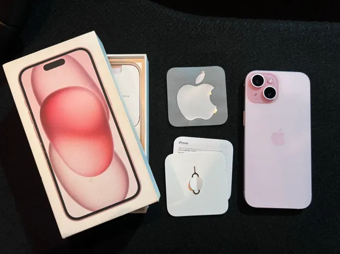 iPhone 15 rosa | Seminovo