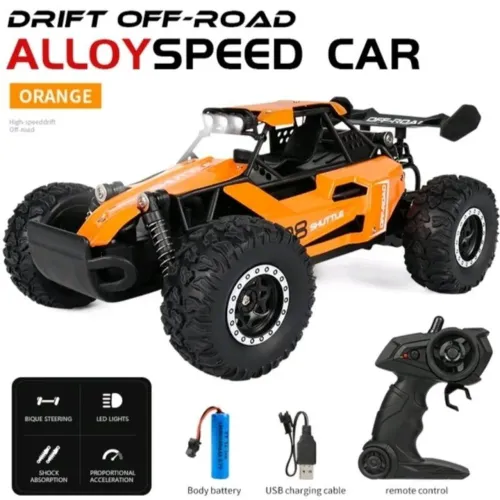 Carrinho Controle Remoto Drift Racing Bateria Recarregável