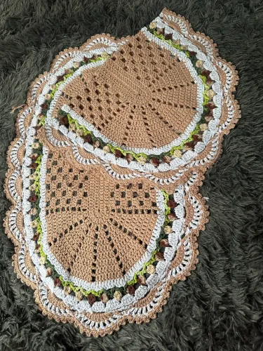 Tapete crochê