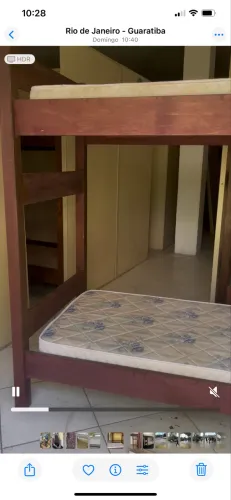 Beliche com colchão 