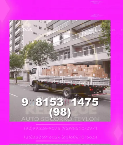 Frete rápido e seguro! Faça sua mudança com nosso caminhão disponível!