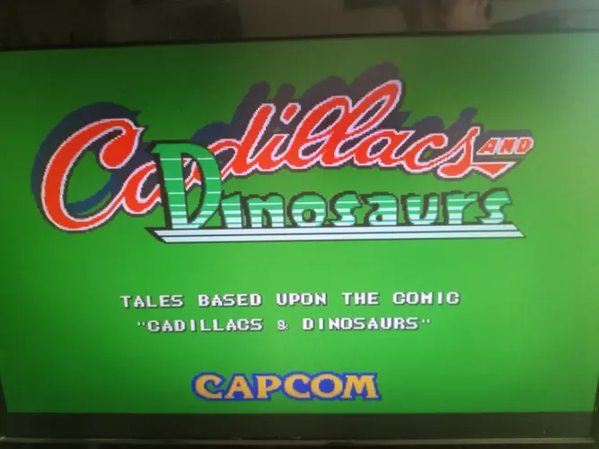 Placa Cadillacs and Dinosaurs jamma taito arcade fliperama videogames