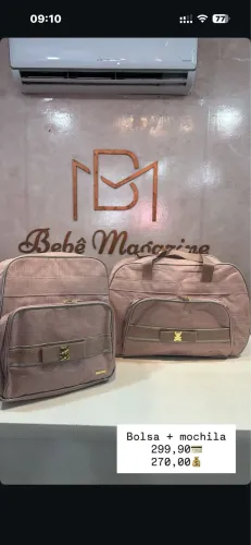Bolsa + mochila maternidade 