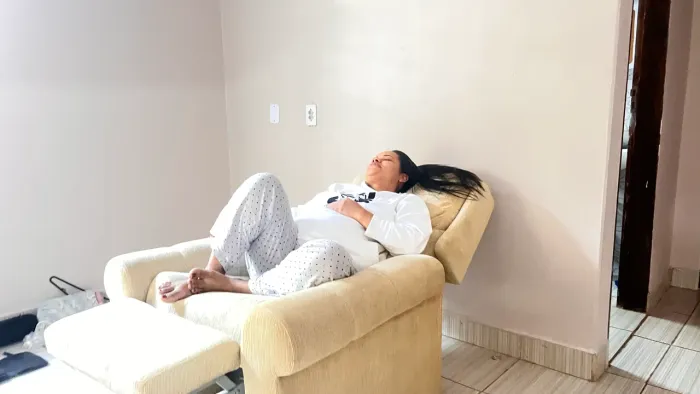 Poltrona reclinável super confortável