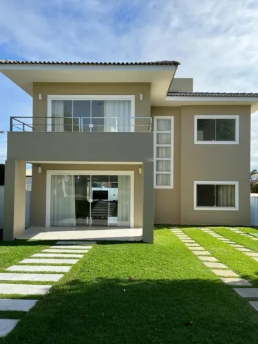 Casa em Condomínio para Locação em Camaçari, Alphaville (Abrantes), 4 dormitórios, 4 suíte