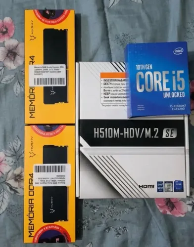 KIT H510M+i5 10600KF+2x8GB 3200MHz