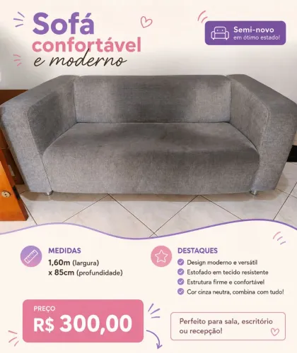 Sofá usado