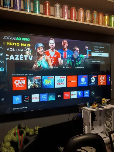Tv Smart 4k 50 polegadas Samsung Crystal C/ Xbox integrado
