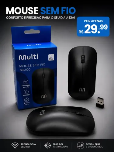 Mouse sem fio !! / por unidade