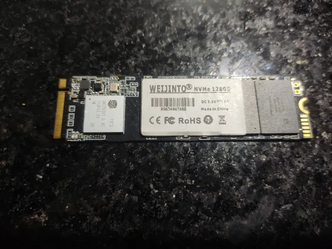 SSD NVME 128 GB