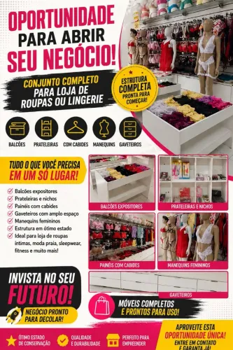 Móveis para loja