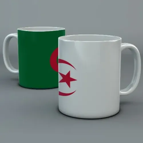 Caneca Argélia Copa 2026 Personalizada
