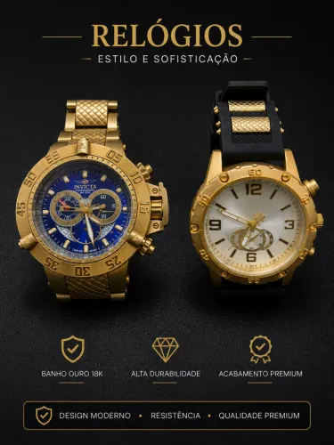 Relógio Masculino Estilo e Sofisticação