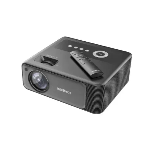 Projetor Intelbras 7400 Lumens 200" Full Hd HDMI - Preto