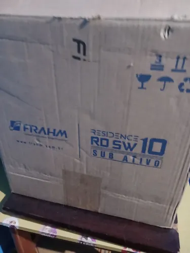 Subwoofer da Frahm 10pl 150 Rms novo na caixa