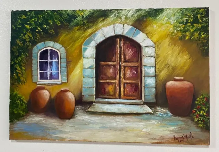 Quadro porta e vasos