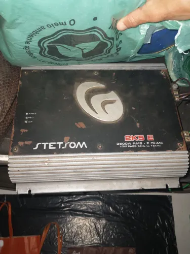 ? VENDO KIT SOM AUTOMOTIVO - STETSOM + TARAMPS - FUNCIONANDO 100% ?