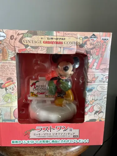 Estatueta Mickey Disney Japão 20cm Natal 