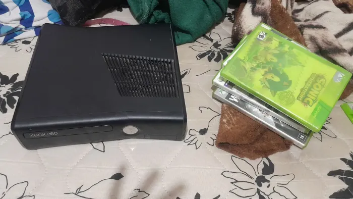 Xbox 360 sem controle 5 jogos