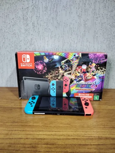 Nintendo Switch V2 Semi Novo Desbloquead@.