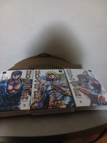 Mangas hokuto. Volume 1,2 e 3 lacrado