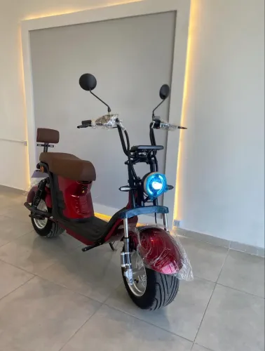 Scooter Elétrica X13 1000W - Preta ou Vermelha - 21x no cartão