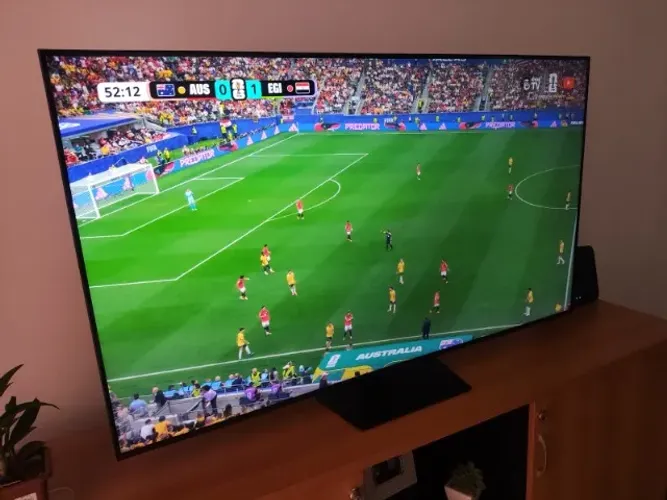 TV 4K Samsung 55pol, QN85D, Mini Led, com nota fiscal e na garantia