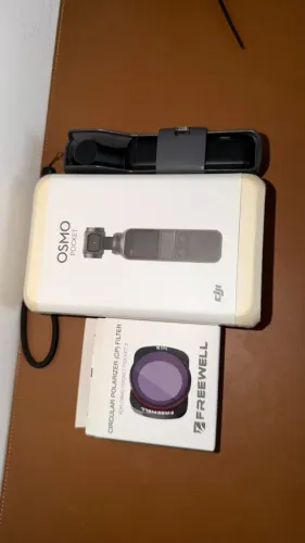 Dji Osmo Pocket 4k Câmera Portátil Estabilizada + Filtro CLP