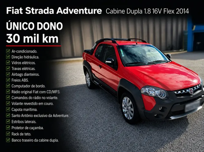 Fiat Strada Adventure1.8/ 1.8 Locker Flex CD 2014