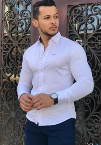 Camisa Branca Slim