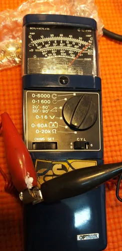 Multimetro automotivo comprado na Alemanha, leia o que ele mede !