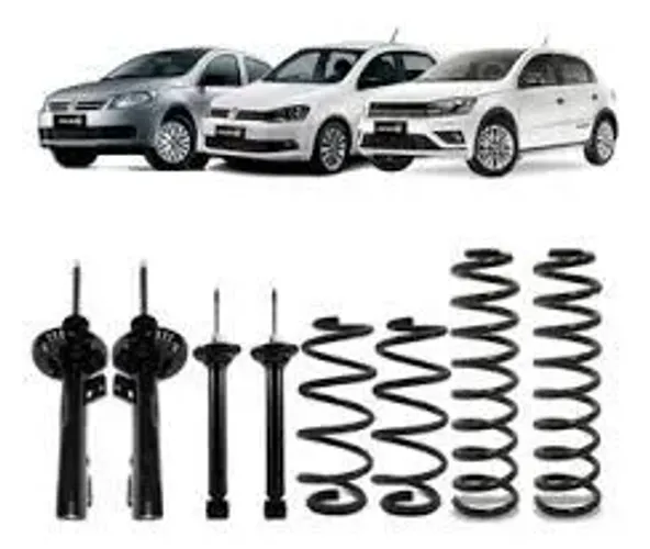 Amortecedores e molas para linha Volkswagen