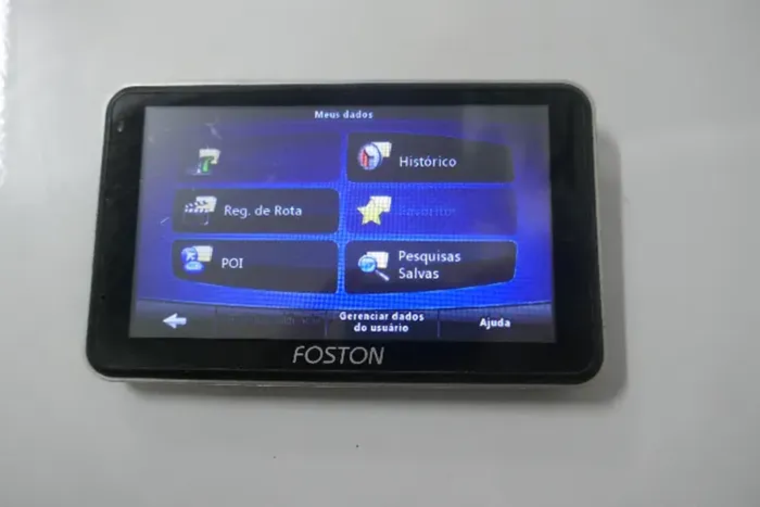 gps foston com camera filmadora