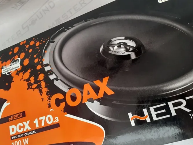 Par de alto falante. Hertz. DCX 170.3. Italiano. 6", 100RMS . Garantia. Novo. Instalado. 