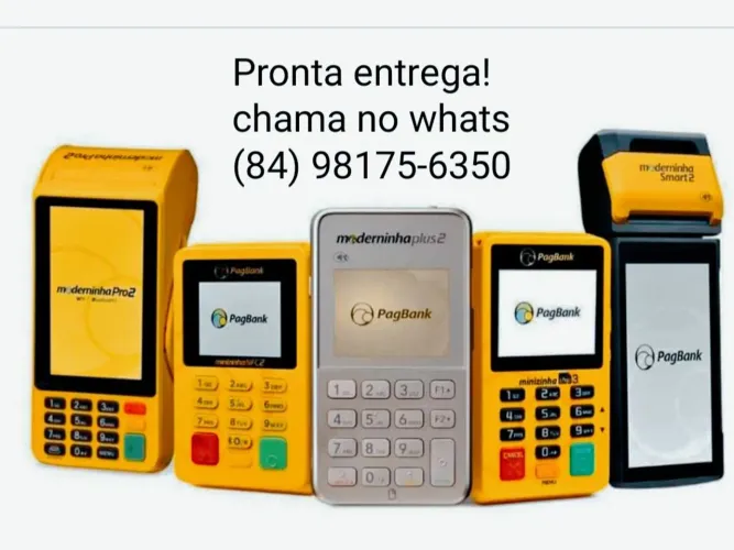 Máquinas de cartão PagBank - Diversos modelos!