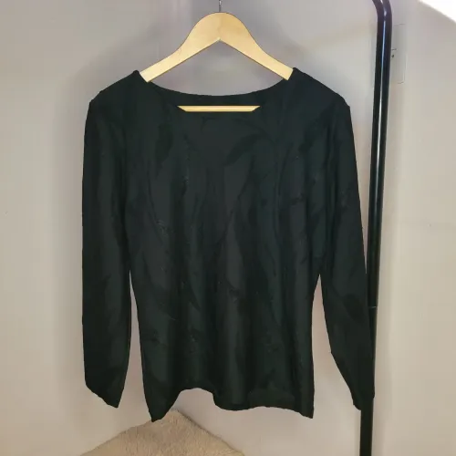 Blusa feminina preta - Tamanho 40/M
