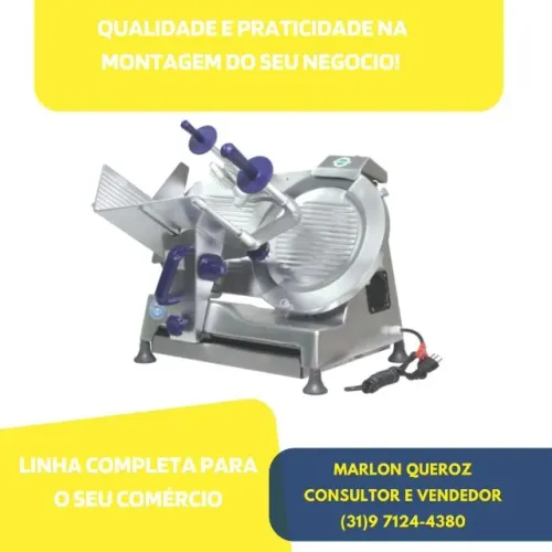 Cortador de Frios Gural Semiautomático Novo