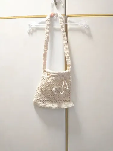 Bolsa infantil de crochê