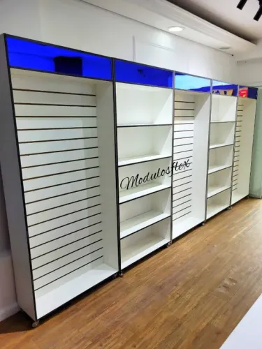 Móveis para sua loja,você encontra aqui! Módulos Flex