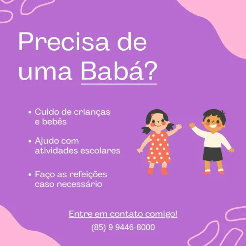 Babá de Emergência em Fortaleza