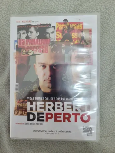 DVD Herbert de Perto: Vida e Música do Líder dos Paralamas (lacrado)
